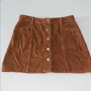 Corduroy Skirt